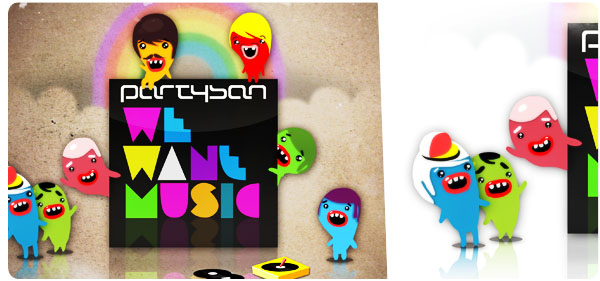 Logo pour l'�mission radio "We want music"